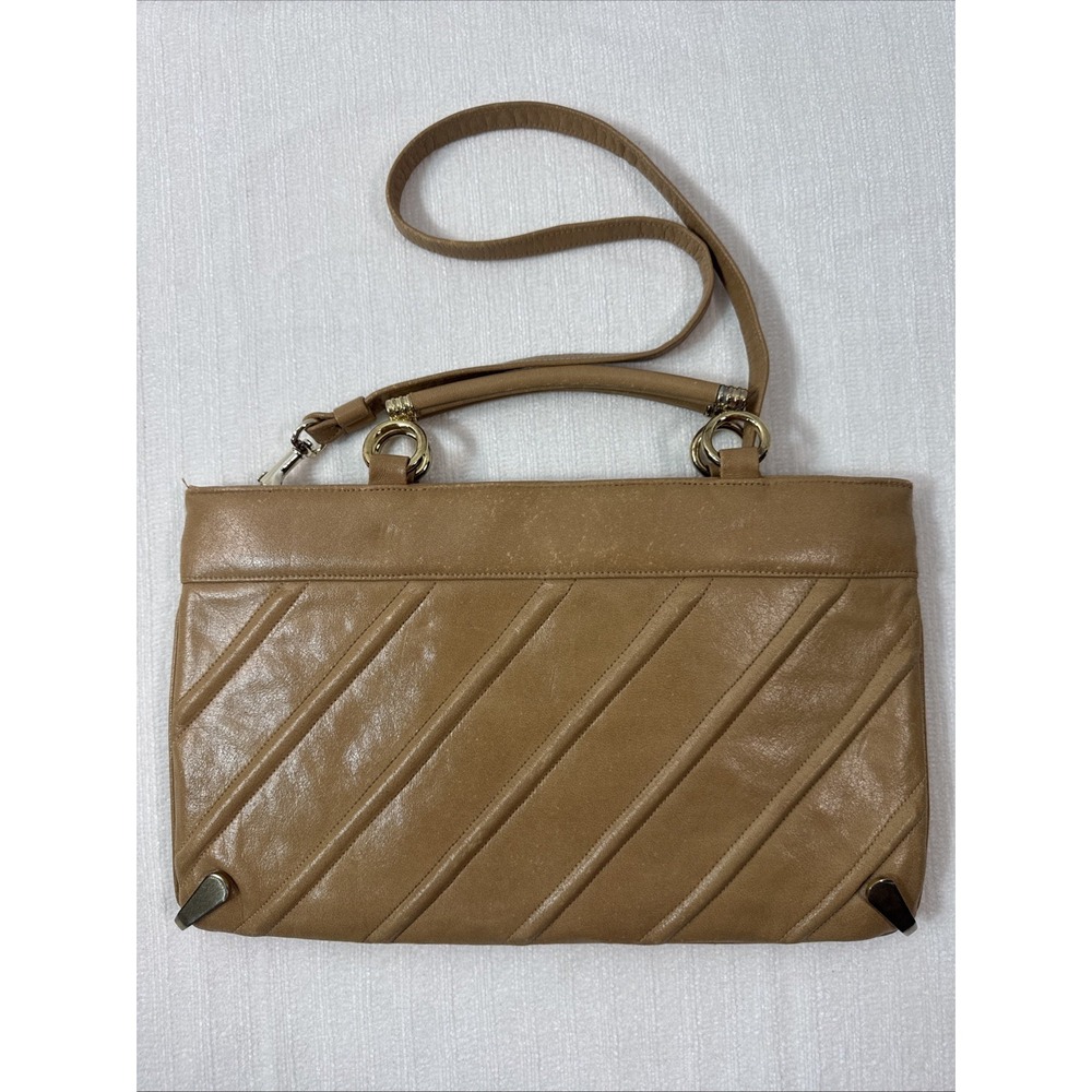Vintage Zenith Hand Made Tan Bag
